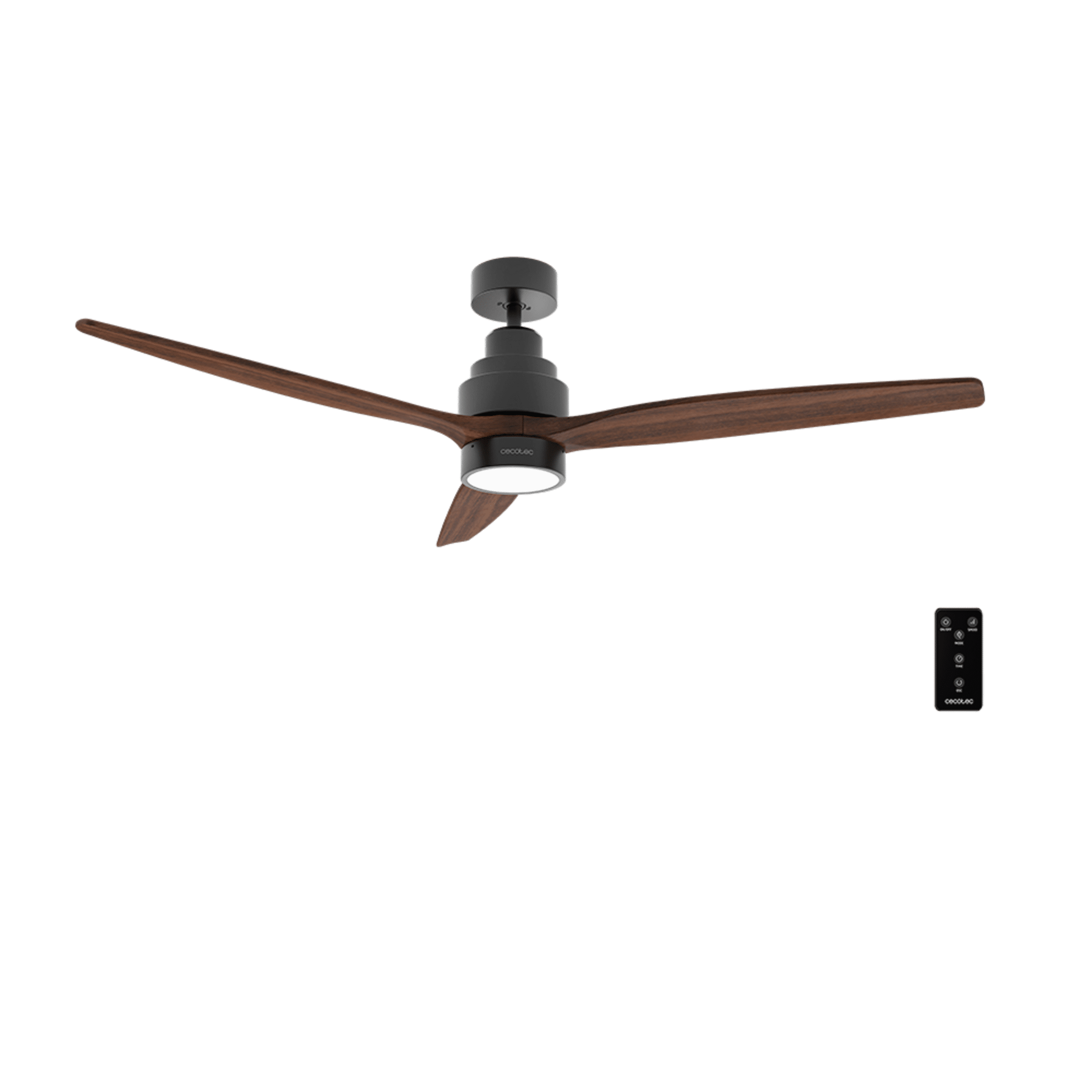 EnergySilence Aero 5300 Black&Wood Design Ventilador de techo Cecotec