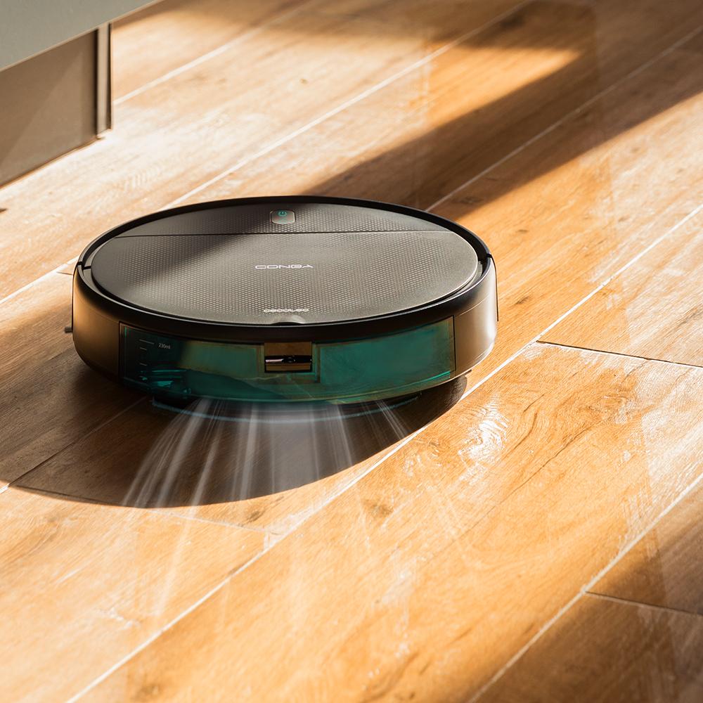 Cecotec Robot Vacuum Cleaner with Self-emptying Base Conga 2499 Home  Titanium.