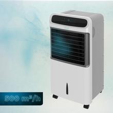 EnergySilence 5500 Pure Tech 3-in-1-Verdunstungsklimagerät. Kühlung, Ionisator und Lüfterfunktion. 12 l Fassungsvermögen. 3 Geschwindigkeiten. Fernbedienung. LCD Bildschirm. 500 m3/h Luftdurchsatz. 12-Stunden-Timer.