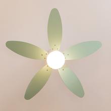 Ventilateur de plafond 42" EnergySilence Aero 4260 Mint avec moteur DC 40 W, lumière LED, télécommande, minuterie, 6 vitesses et 5 pales réversibles.