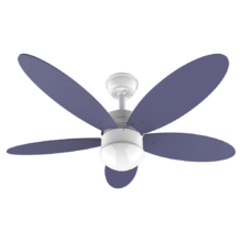 Ventilador de techo EnergySilence Aero 4260 Purple Ventilador de techo de 40 W con motor DC  y 42” con luz LED, mando a distancia , temporizador, 6 velocidades y 5 aspas reversibles.