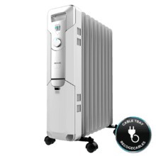 Riscaldamento elettrico, radiatore olio, adatto per ambienti inferiori 40  metri quadrati, radiatore elettrico risparmio energetico, riscaldamento  elettrico mobile 800W : : Casa e cucina