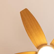 Ventilateur de plafond EnergySilence Aero 495 55 W 42" avec lumière LED, télécommande, minuterie, 3 vitesses et 5 pales réversibles.