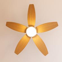 Ventilateur de plafond EnergySilence Aero 495 55 W 42" avec lumière LED, télécommande, minuterie, 3 vitesses et 5 pales réversibles.