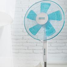 EnergySilence 500 Ventilador de Pie EnergySilence 500. 40 W, 5 Aspas de 40 cm de diámetro, Oscilante, 3 Velocidades, Altura Ajustable 110-130 cm, Motor de Cobre, Diseño en Blanco