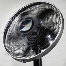 EnergySilence 1020 ExtremeConnected. Ventilador de Pie con Mando a Distancia y Temporizador, 60 W, 10 Aspas, 6 Velocidades, Motor de Cobre, Altura ajustable 115 o 135 cm, Negro