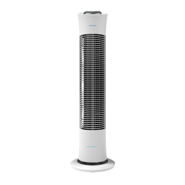 Ventilatore a colonna EnergySilence 6090 Skyline. 30'' (76cm) di altezza, oscillante, motore in rame, 3 velocità, timer 2 ore, 45 W