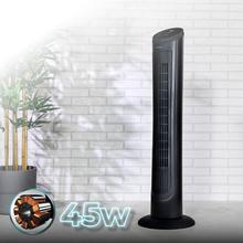 Ventilatore a colonna EnergySilence 9090 Skyline. Altezza 40''102cm), oscillante, motore in rame, 3 velocità, timer 7,5 ore, telecomando, 45W