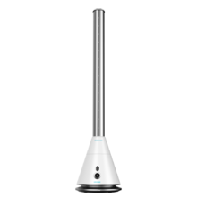 EnergySilence 9800 Skyline Bladeless White. Ventilador de Torre sin Aspas con Mando a Distancia y Temporizador, 26 W, 38" (96 cm) de Altura, Motor de Cobre, 9 Velocidades, Blanco