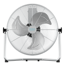 EnergySilence 4100 Pro Industrievtilator mit maximaler Leistung 100 W. 3 Geschwindigkeitsstufen. Kupfermotor Einstellbar. Verchromiert. 3 Ventilatorflügel.