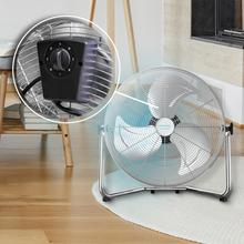 EnergySilence 4100 Pro Ventilatore industriale di massima potenza. 100 W. 3 velocità. Motore in rame Regolabile. Cromato. 3 pale.