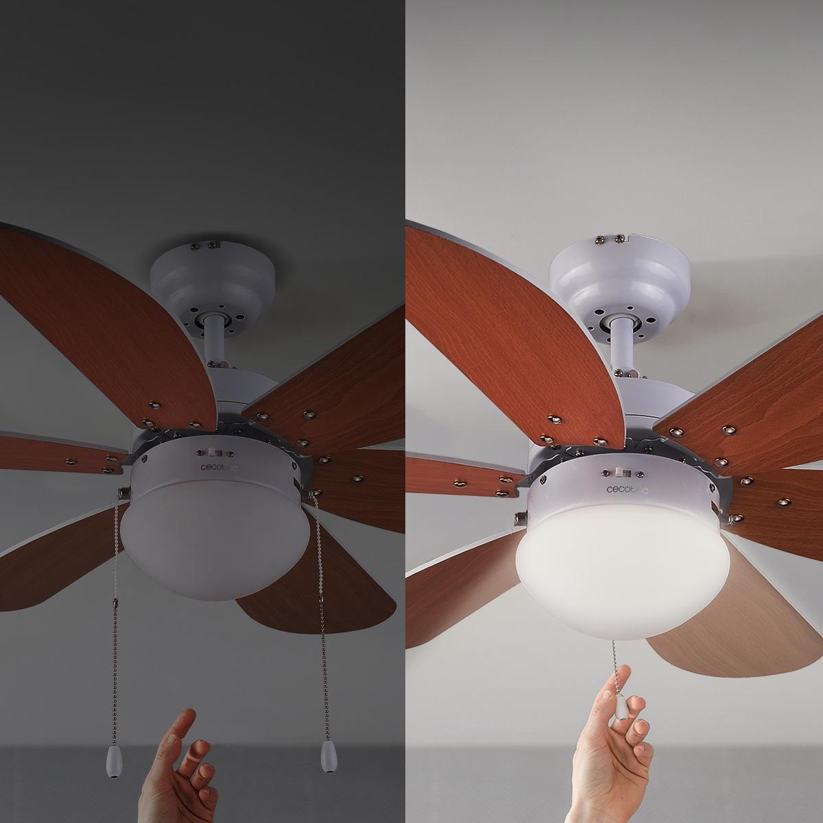 ▷ Chollo Flash: Ventilador de techo con luz Cecotec EnergySilence Aero 360  de 50 W por sólo 34,99€ y envío gratis con cupón (-70%)