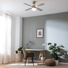 Ventilatore da soffitto EnergySilence Aero 450. 106 cm di diametro, luce, 4 pale reversibili, 3 velocità e funzione inverno, 50 W