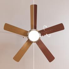 Ventilatore da soffitto EnergySilence Aero 540. 132 cm di diametro, luce, 5 pale reversibili, 3 velocità e funzione inverno, 60 W