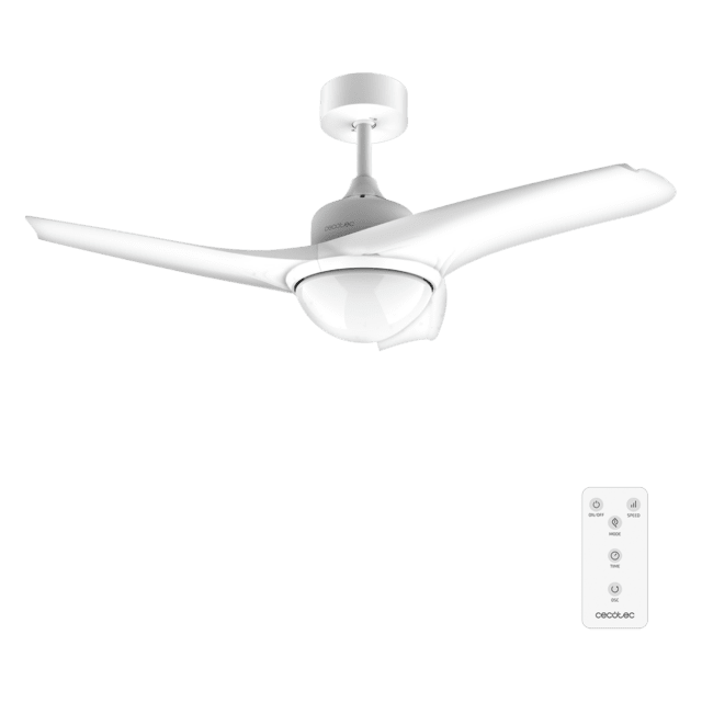 Deckenventilator EnergySilence Aero 460 Fernbedienung, Licht, 106 cm Durchmesser, 3 Klingen, 3 Geschwindigkeiten, Winterfunktion, 55W