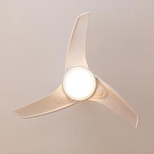 EnergySilence Aero 460. Ventilador de Techo con Mando a Distancia, Temporizador y Luz LED. Potencia 49 W, 106 cm de Diámetro, 3 Aspas, 3 Velocidades, Función Invierno, Diseño en blanco