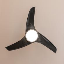 Ventilatore da soffitto EnergySilence Aero 470. Telecomando, 106 cm di diametro, 3 pale, 3 velocità, funzione inverno, nero, 55 W