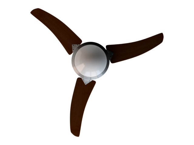 Ventilateur de plafond EnergySilence Aero 480. Avec 106 cm de diamètre, 3 pales réversibles, 3 vitesses et 65 W.