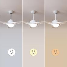 EnergySilence Aero 550 Ventilador de techo 52’’ de 3 aspas, 62 W, lámpara LED y función verano/invierno.