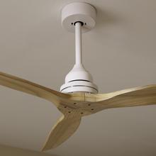 EnergySilence Aero 590 Ventilador de techo de 65W y 52” con mando a distancia, temporizador, modo winter-summer, 3 velocidades y 3 aspas.