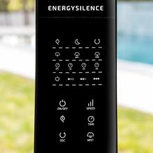 EnergySilence 690 Freshessence. Ventoinha nebulizadora de 90 W, Controlo remoto, Potente, Oscilante, Silencioso, 3 Velocidades, 3 L, Temporizador 7,5h, Ecrã LCD, Motor de Cobre