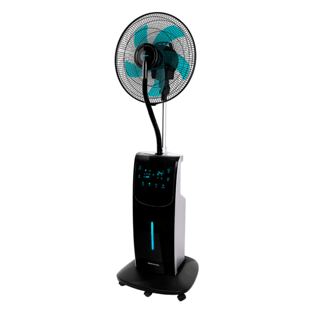 Ventoinha nebulizadora com Controlo Remoto e Temporizador EnergySilence 790 FreshEssence Ionic. 90 W, 5 pás, ionizador, difusor de aromas e repelente de mosquitos, 3,1 l