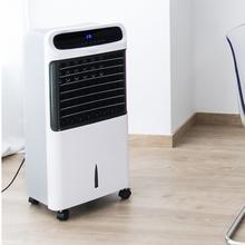 EnergySilence PureTech 6500. Climatizador Evaporativo de 80 W, Doble Función Frio/Calor, Caudal 600 m2/h, 12l de Capacidad, Temporizador hasta 8h, Mando a Distancia, 3 Velocidades