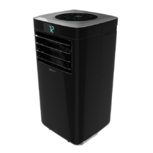 Climatiseur portatif ForceClima 9350 Connected Heating. 1000 W, 9000 BTU, pompe à chaleur, télécommande, contrôle via Wi-Fi, 5 modes, 2 vitesses, écran LED, 20 m² de surface couverte.