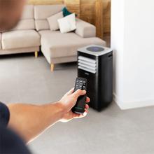 ForceClima 9350 Connected Heating. Aire acondicionado Portátil de 1000 W, 9000 BTU, Bomba de calor, Mando a Distancia, Control por wifi, 5 Modos, 2 Velocidades, Pantalla LED, Cobertura 20 m2