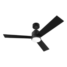 Deckenventilator mit Fernbedienung, Zeitschaltuhr und LED-Licht EnergySilence Aero 4800 Style Black 60 W, Kupfermotor, 48" (122 cm), 3 Klingen, 3 Geschwindigkeiten, Winterfunktion