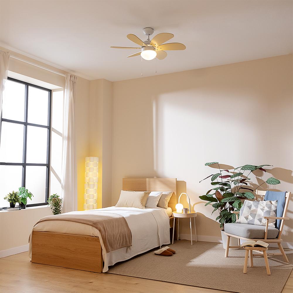 Ventilador CECOTEC EnergySilence 3600 Vision SunLight en dormitorio