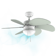 Ventilador de techo Cecotec EnergySilence Aero 470 49W función  verano/invierno gris Ø106 cm