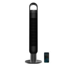 Ventilador de Torre con Mando a Distancia y Temporizador EnergySilence 9190 SkyLine Ionic Connected. 60W, Altura 40", 3 Velocidades, Oscilación automática, Control Wifi e Ionizador