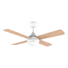 Deckenventilator mit Fernbedienung, Zeitschaltuhr und LED-Licht EnergySilence Aero 4200 Flow DC Fresh. 40 W, DC-Motor, 42", 4 umkehrbare Flügel in Holz, 3 Geschwindigkeiten, Winterfunktion