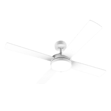 Ventilateur de plafond EnergySilence Aero 5200 White Line avec télécommande, minuterie et lampe LED. 60 W, moteur en cuivre, 52", 4 pales, 3 vitesses et fonction Hiver