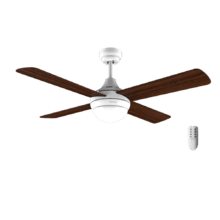 Ventilador de techo EnergySilence Aero 4250 Fresh Ventilador de techo de 55 W y 42” con luz LED, mando a distancia , temporizador, 3 velocidades y 4 aspas reversibles.