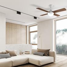 Ventilatore da soffitto EnergySilence Aero 4250 Fresh da 55 W e 42” con luce LED, telecomando, timer, 3 velocità e 4 pale reversibili.