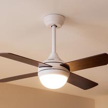 Ventilador de techo EnergySilence Aero 4250 Fresh Ventilador de techo de 55 W y 42” con luz LED, mando a distancia , temporizador, 3 velocidades y 4 aspas reversibles.