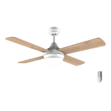 Ventilador de techo EnergySilence Aero 4250 DC Fresh Ventilador de techo de 40 W con motor DC  y 42” con luz LED, mando a distancia , temporizador, 3 velocidades y 4 aspas reversibles.