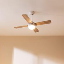Ventilador de techo EnergySilence Aero 4250 DC Fresh Ventilador de techo de 40 W con motor DC  y 42” con luz LED, mando a distancia , temporizador, 3 velocidades y 4 aspas reversibles.