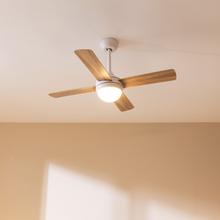 Ventilatore da soffitto con motore DC 42” EnergySilence Aero 4250 DC Fresh 40 W con luce LED, telecomando, timer, 6 velocità e 4 pale reversibili.