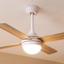 Ventilador de techo EnergySilence Aero 4250 DC Fresh Ventilador de techo de 40 W con motor DC  y 42” con luz LED, mando a distancia , temporizador, 3 velocidades y 4 aspas reversibles.
