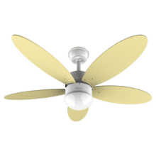 Ventilador de techo EnergySilence Aero 4260 SunLight Ventilador de techo de 40 W con motor DC  y 42” con luz LED, mando a distancia , temporizador, 6 velocidades y 5 aspas reversibles.