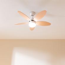 Ventilador de techo EnergySilence Aero 4260 Orange Ventilador de techo de 40 W con motor DC  y 42” con luz LED, mando a distancia , temporizador, 6 velocidades y 5 aspas reversibles.
