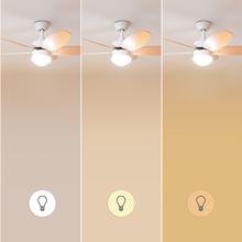 Ventilatore da soffitto EnergySilence Aero 4260 Orange da 40 W con motore DC e 42" con luce LED, telecomando, timer, 6 velocità e 5 pale reversibili.