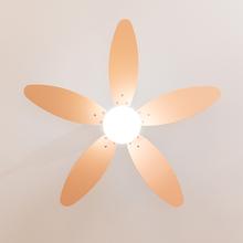 Ventilateur de plafond EnergySilence Aero 4260 Orange 40 W avec moteur DC et 42" avec lumière LED, télécommande, minuterie, 6 vitesses et 5 pales réversibles.