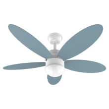 Ventilador de techo EnergySilence Aero 4260 Sky Ventilador de techo de 40 W con motor DC  y 42” con luz LED, mando a distancia , temporizador, 6 velocidades y 5 aspas reversibles.