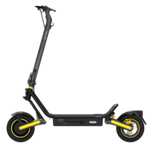 Bongo GS50 XXL Connected Patinete eléctrico con base ultrawide, doble suspensión, potencia máxima de 800W y neumáticos de 10" que permite desplazarse cómodamente por cualquier superficie. Con autonomía de hasta 50 km. Cumple con todos los requisitos de la normativa española de circulación. (DGT)