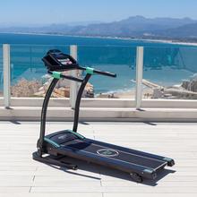 RunnerFit Sprint. Cinta de Correr Eléctrica Plegable con Pulsómetro, Portabotellas, Brazos de Agarre de Espuma, Pantalla LED, 12 Programas, hasta 14 km/h, Peso Máximo 120 Kg