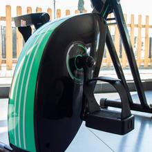 X-Bike. Bicicleta Estática Plegable con Volante de Inercia de 2,5 Kg y Sistema Silence Fit, Ergonómica, Manillar y Sillín Regulable, Pulsómetro, Pantalla LCD, Ruedas, Peso máximo 100 Kg